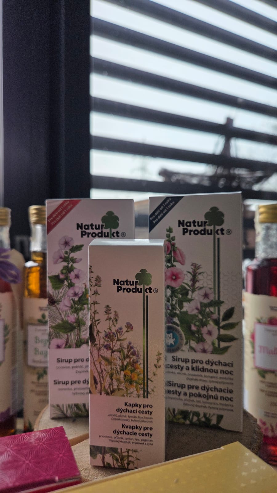 Naturprodukt řada pro dýchací cesty