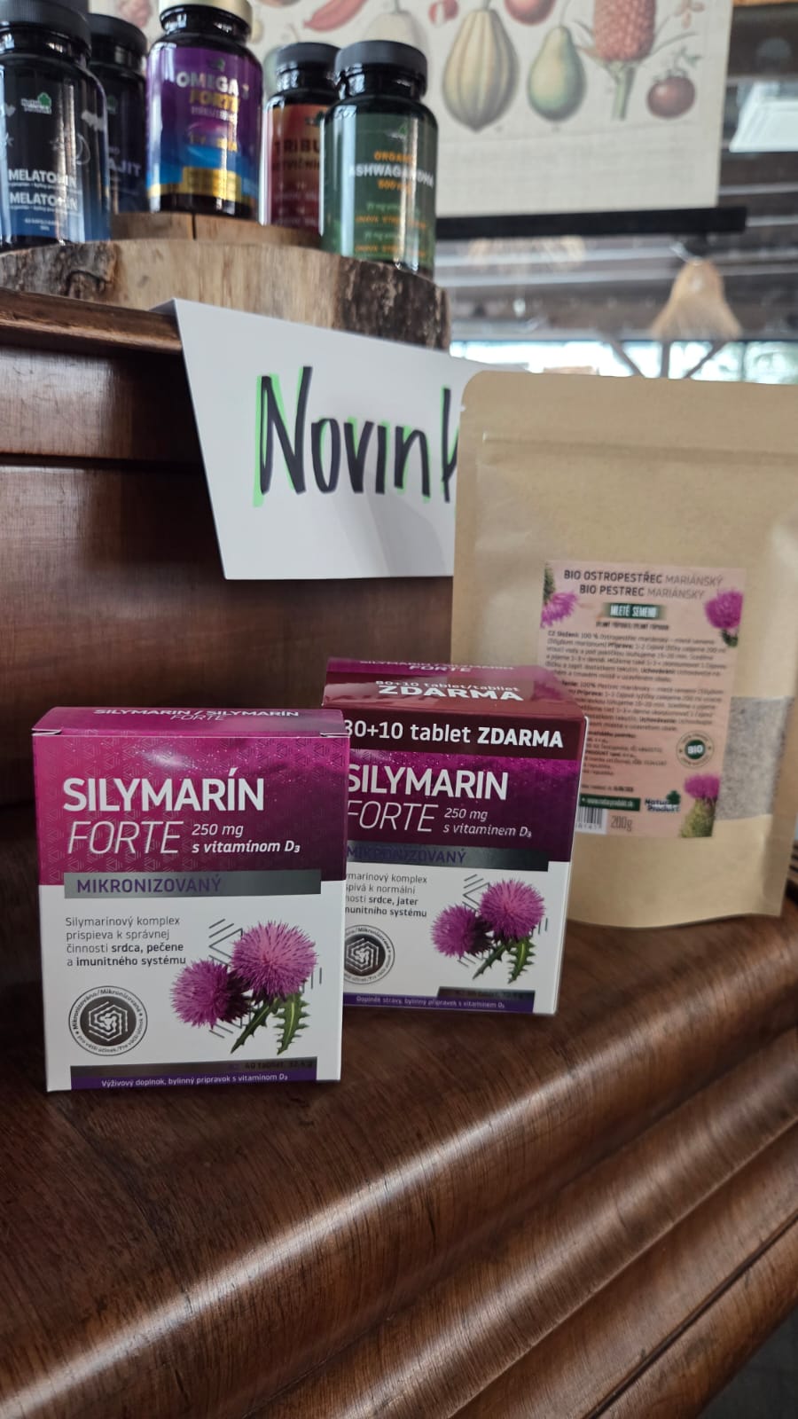 Naturprodukt silymarin